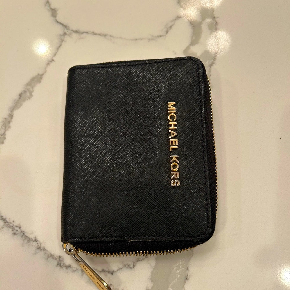 Michael Kors Small Pebbled Leather Wallet